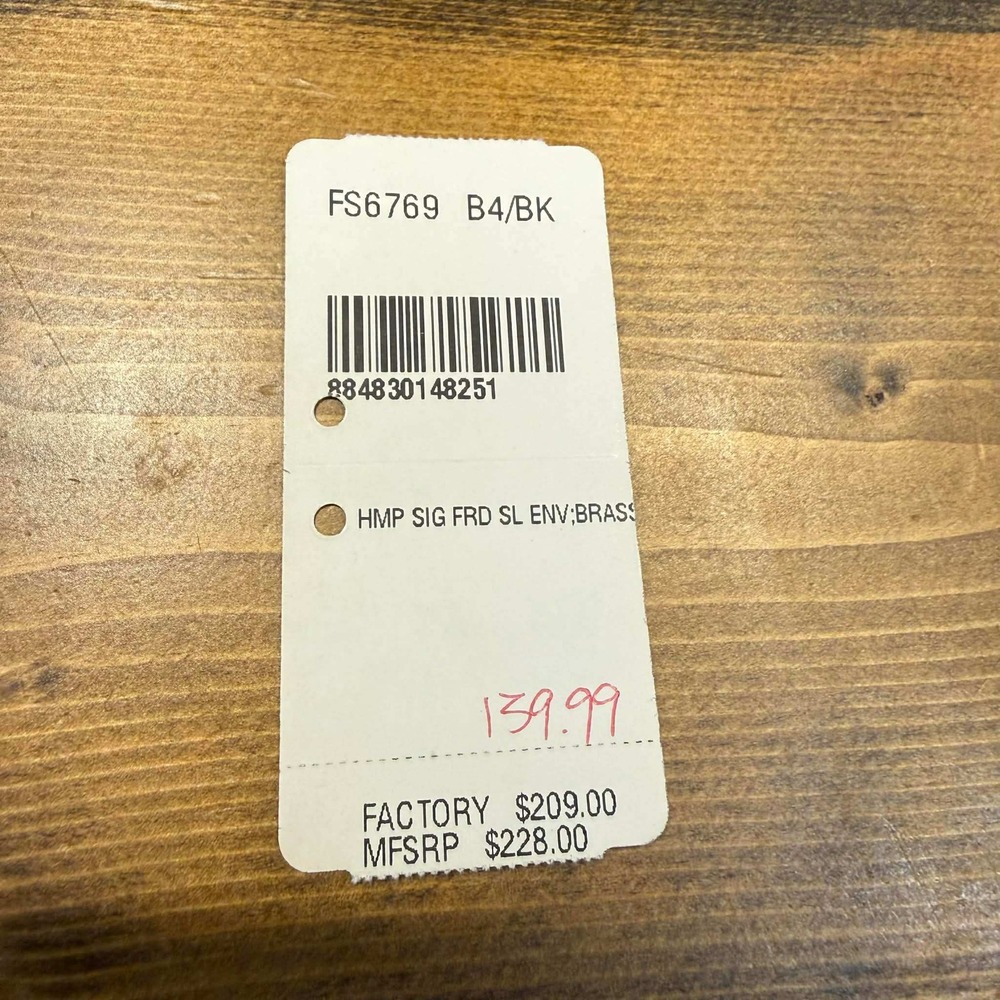 NWT! Vintage Coach Hampton Signature Framed Slim Envelope Kiss Lock Wallet Y2K - Picture 6 of 6